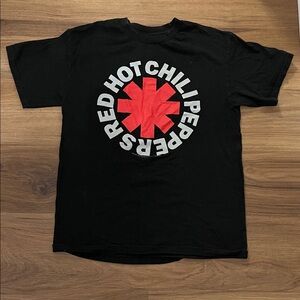 Red Hot Chili Peppers Black  T-Shirt